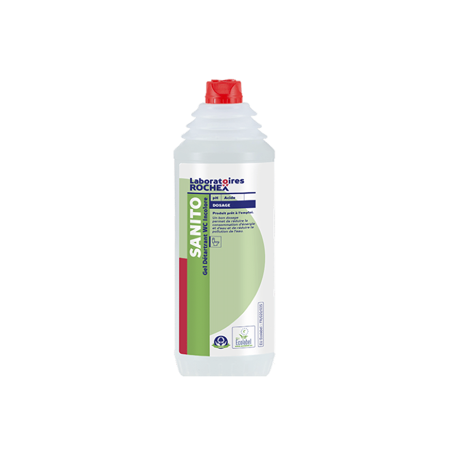 Gel nettoyant détartrant